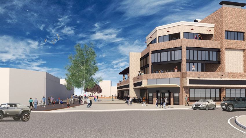 A rendition of the West End on Mainstreet Project